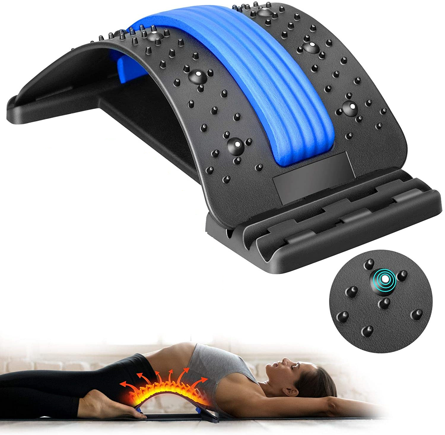 Posture Corrector Back Brace - Magnet Massage Set Up Benches Back