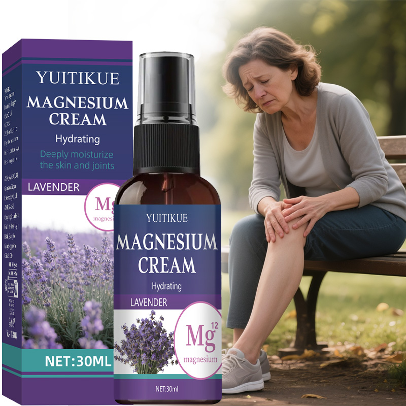 Bath Salts Magnesium - YUITIKUE Magnesium Cream Spray - Lavender