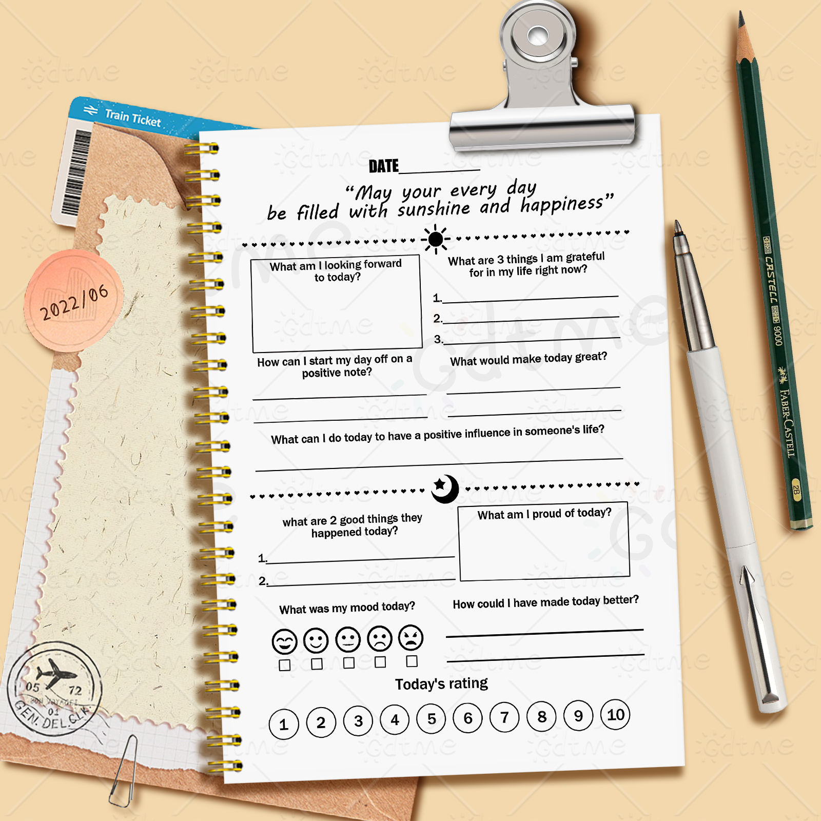 Health Wellness Mental Health - EMOTIONAL JOURNAL --Adult Mental Health Planner,Wellness