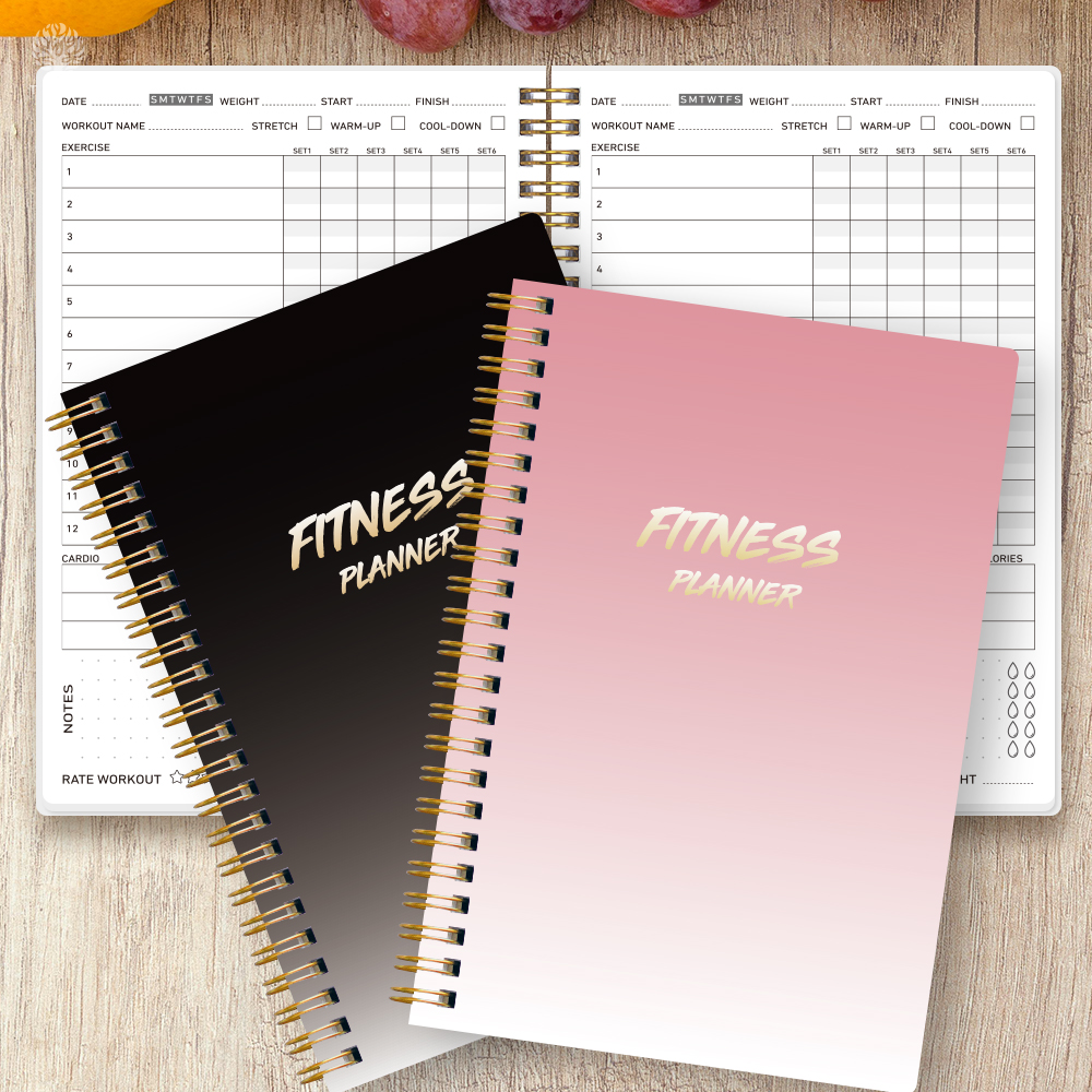 Health Wellness Login - 1Pc Fitness Plan Book Suitable for