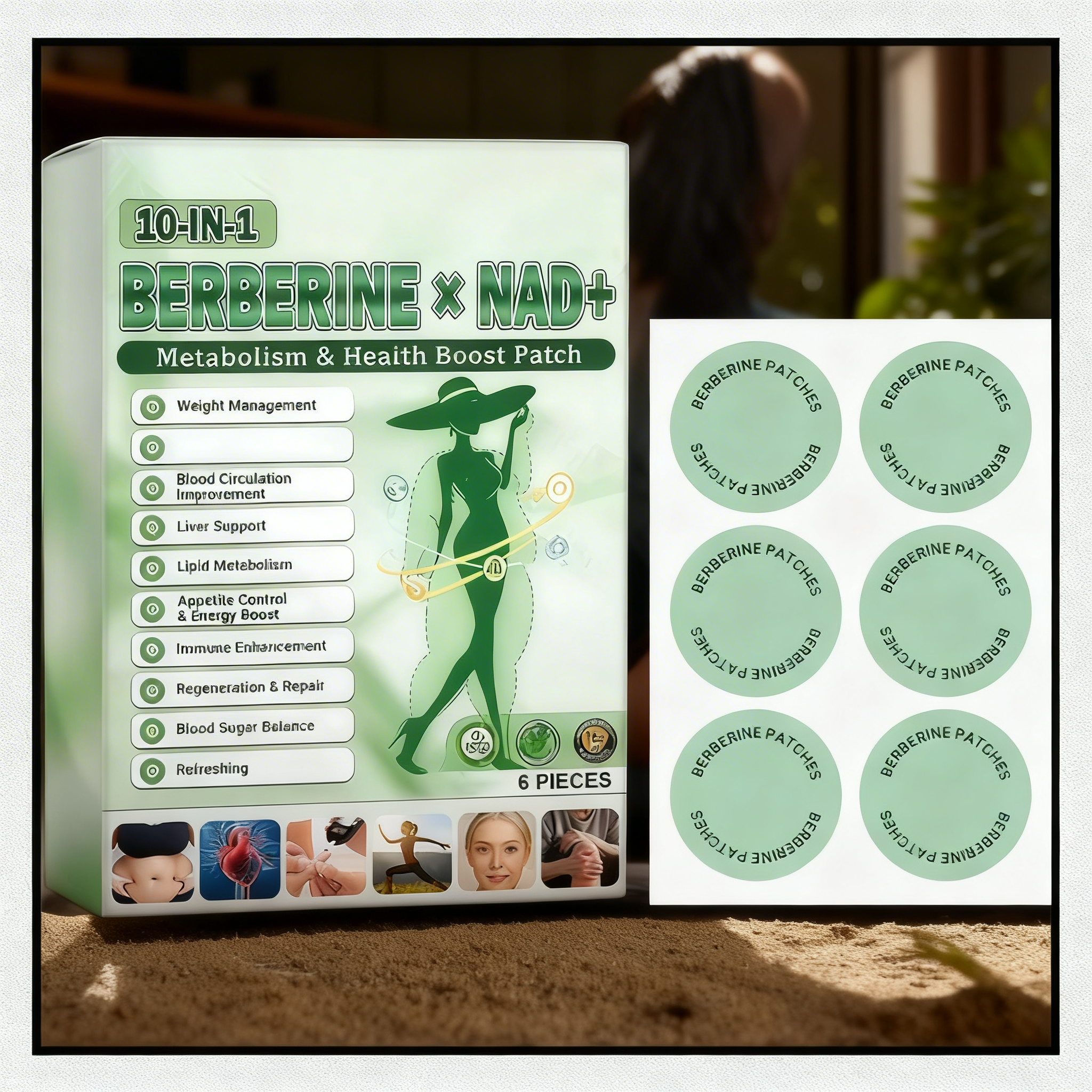 Xbody Health & Wellness - 1/3/5Box 10-in-1 Berberine x NAD+ Weight