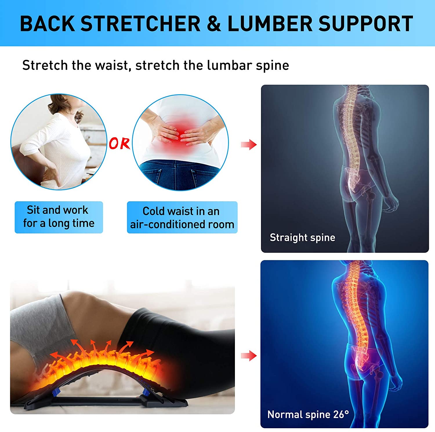 Magnet Massage Set Up Benches  - مراجعة Posture Corrector Back Brace وسعره