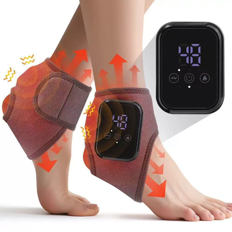 Heated Foot Massager Electric  - مراجعة Ankle Brace Support وسعره