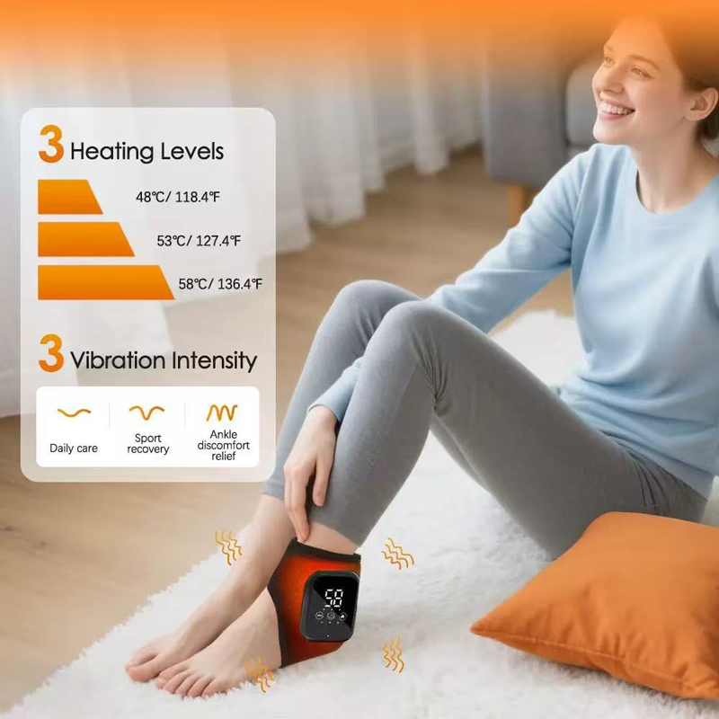 Heated Foot Massager Electric  - مراجعة Ankle Brace Support وسعره