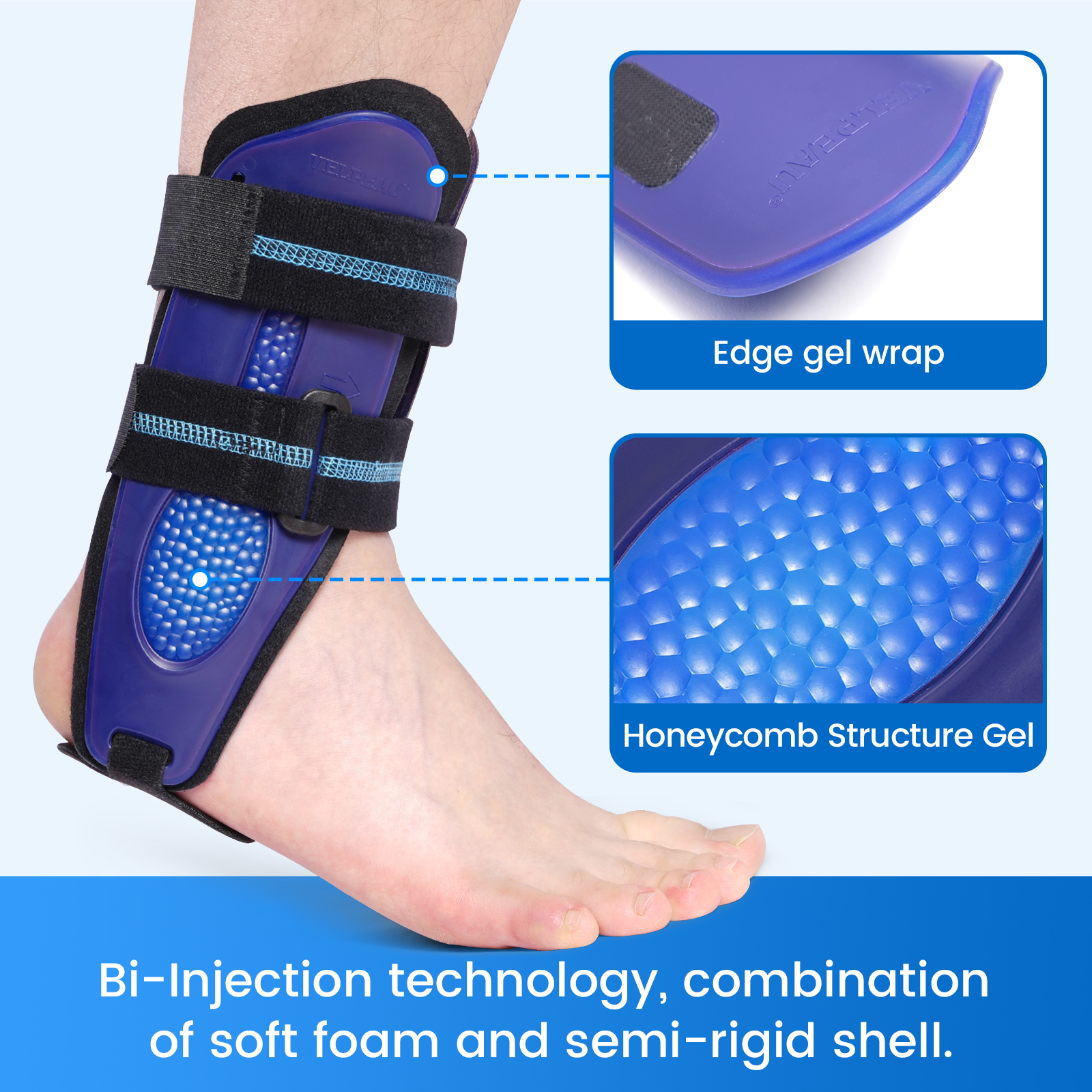 VELPEAU Ankle Brace Support fo - مراجعة Ankle Brace Support وسعره