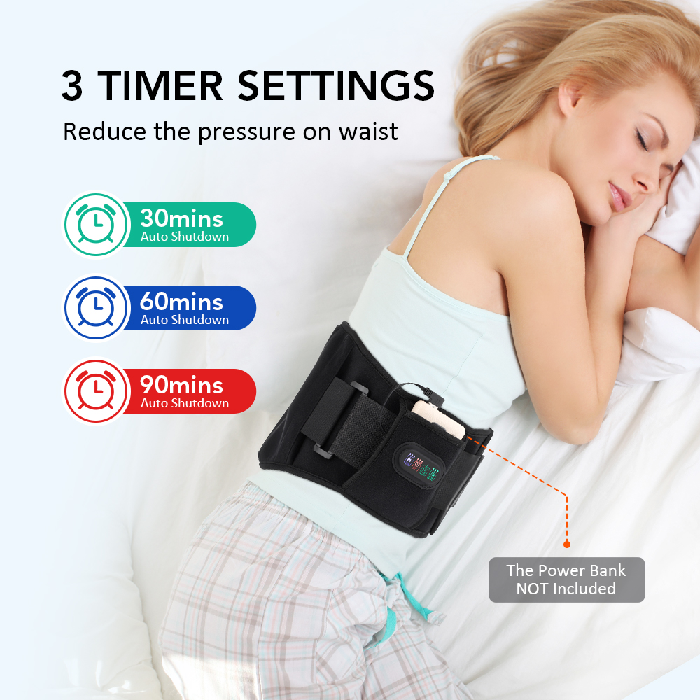 5V Plug-in Vibration Lower Bac - مراجعة Posture Corrector Back Brace وسعره