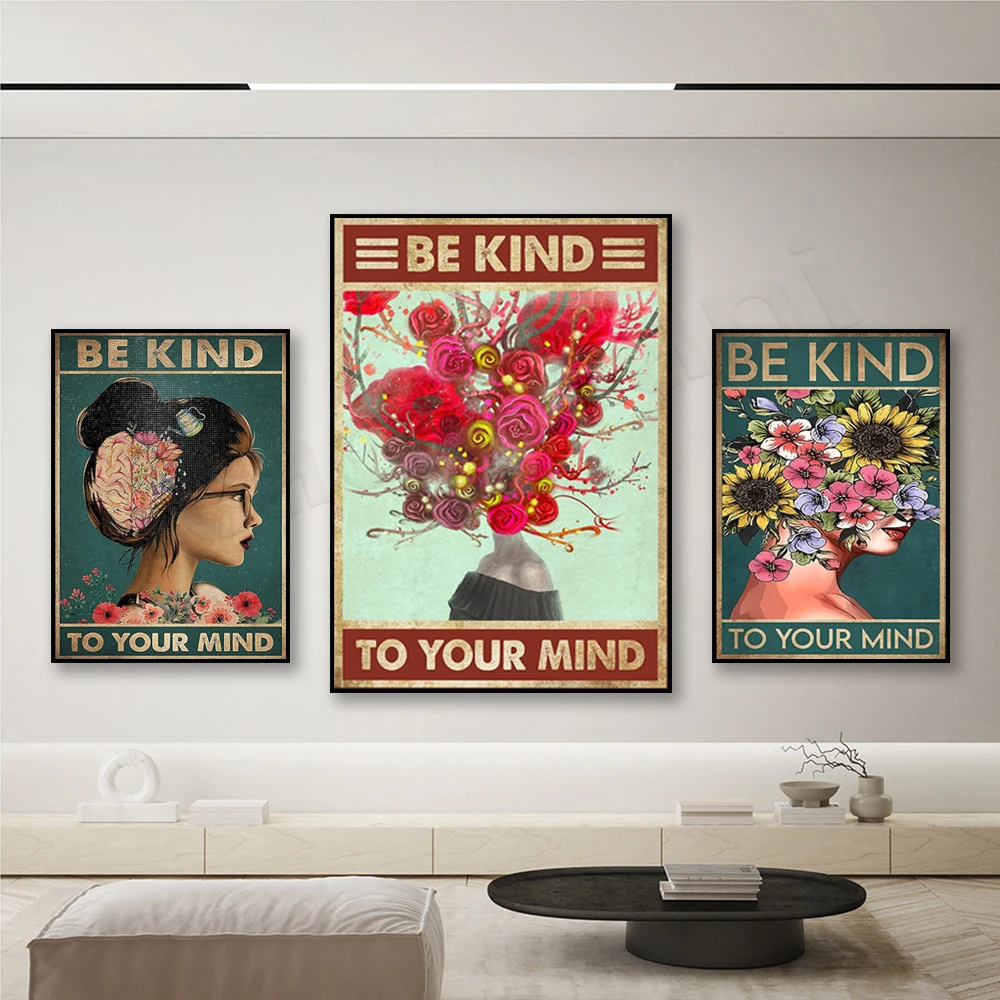 Treat your mind well: Women's  - مراجعة Mental Health Wellness Quotes وسعره