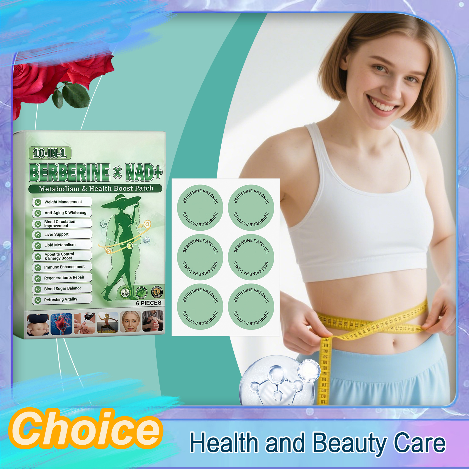 6pcs Berberine X Nad + Weight  - مراجعة Xbody Health & Wellness وسعره