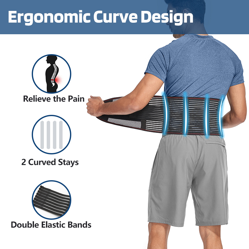 Lower Back Brace Support Belt  - مراجعة Posture Corrector Back Brace وسعره