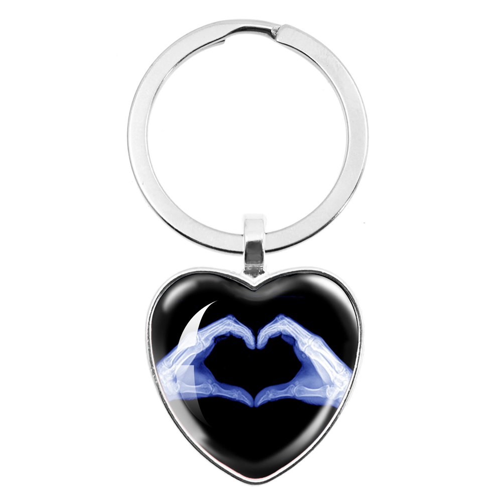 X-ray Film Peach Heart Keychai - مراجعة Xbody Health & Wellness وسعره