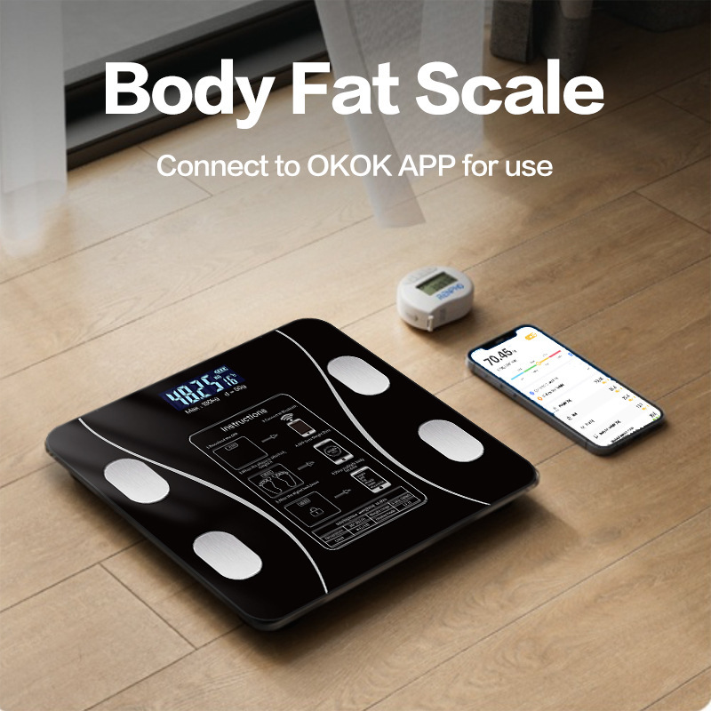 Rechargeable Smart Body Fat Sc - مراجعة Digital Body Weight Scale وسعره