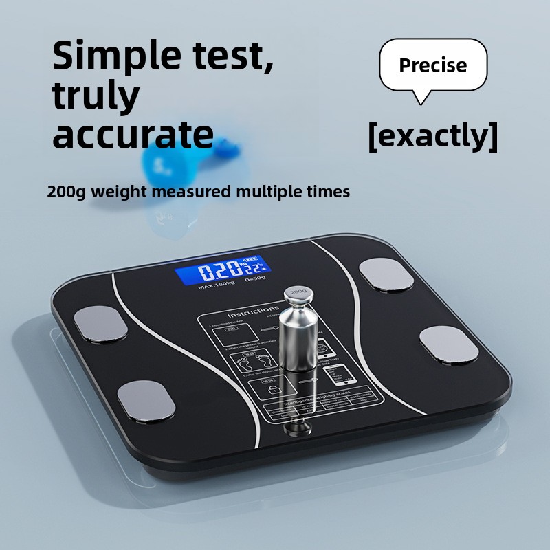 Rechargeable Smart Body Fat Sc - مراجعة Digital Body Weight Scale وسعره