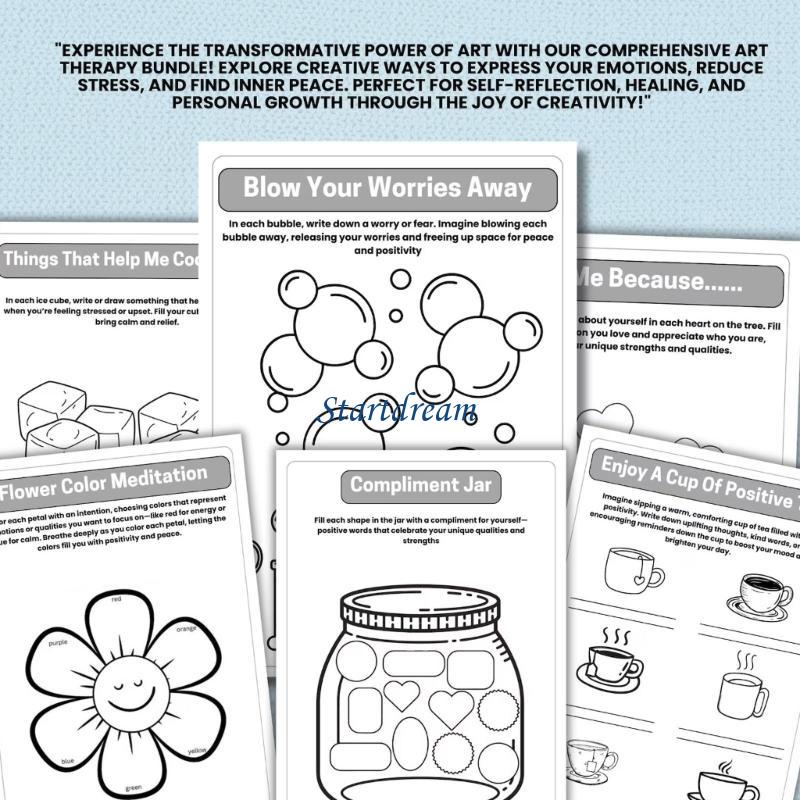 Mental Health Workbook Therape - مراجعة Health Wellness Activities وسعره
