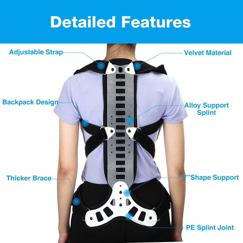 Lumbar Spinal Bad Back Posture - مراجعة Posture Corrector Back Brace وسعره