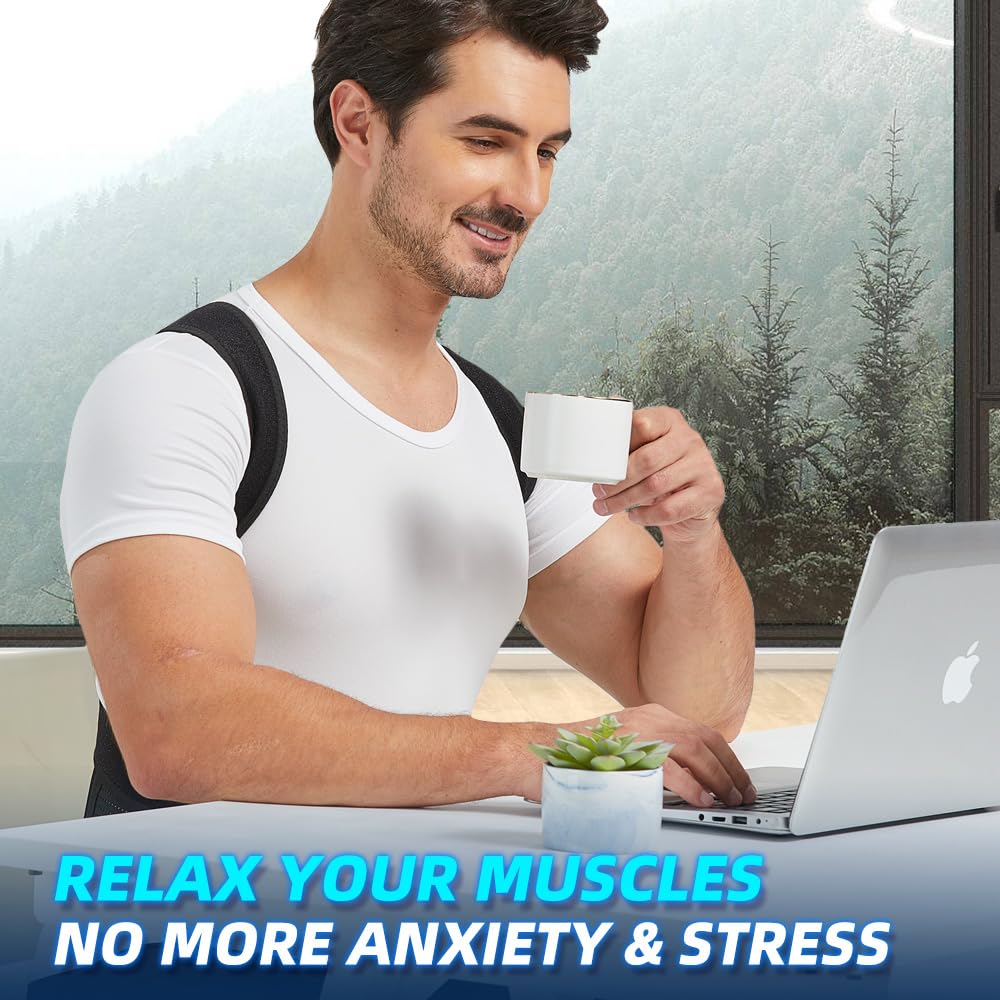 Back Brace Posture Support for - مراجعة Posture Corrector Back Brace وسعره