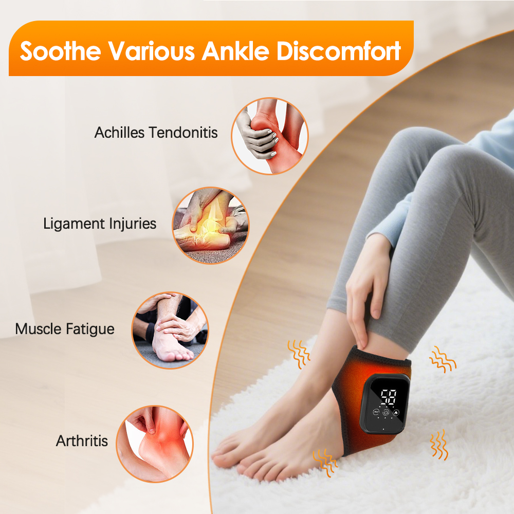 Electric Ankle Brace Foot Heat - مراجعة Ankle Brace Support وسعره