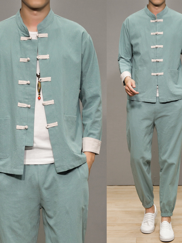 Chinese Style Cotton Linen Tan - مراجعة Health & Wellness Urgent Care وسعره