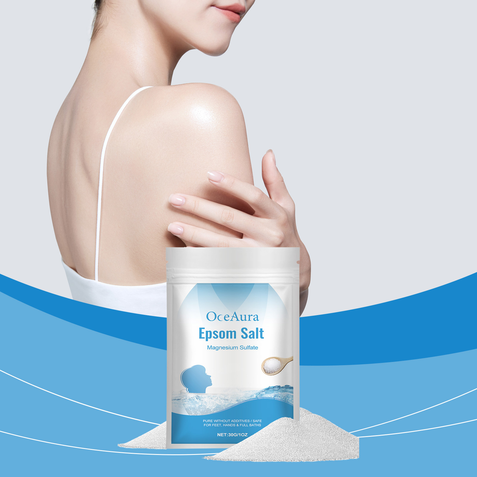 Epsom Salt Magnesium Sulfate M - مراجعة Bath Salts Magnesium وسعره