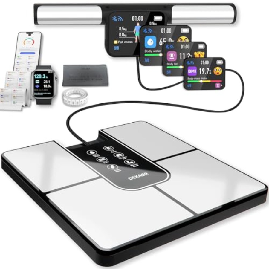 Smart Scale for Home Gym: 8-el - مراجعة Digital Body Weight Scale وسعره