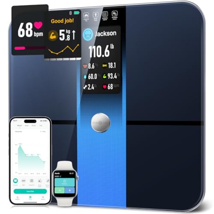 Bathroom smart scale for body  - مراجعة Digital Body Weight Scale وسعره