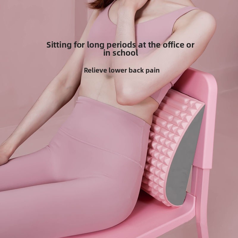 Back Stretcher Pillow Waist Ma - مراجعة Posture Corrector Back Brace وسعره
