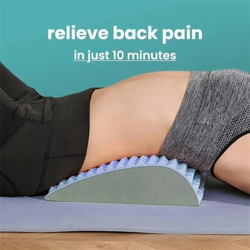 Back Stretcher Pillow Waist Ma - مراجعة Posture Corrector Back Brace وسعره