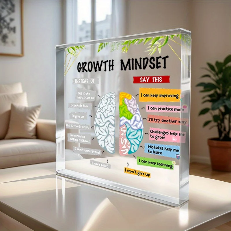 Acrylic Mental Wellness Sign 2 - مراجعة Health Wellness Mental Health وسعره