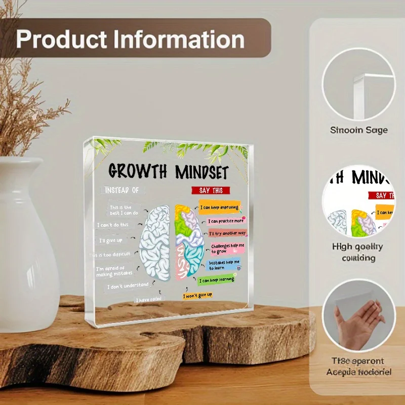 Acrylic Mental Wellness Sign 2 - مراجعة Health Wellness Mental Health وسعره