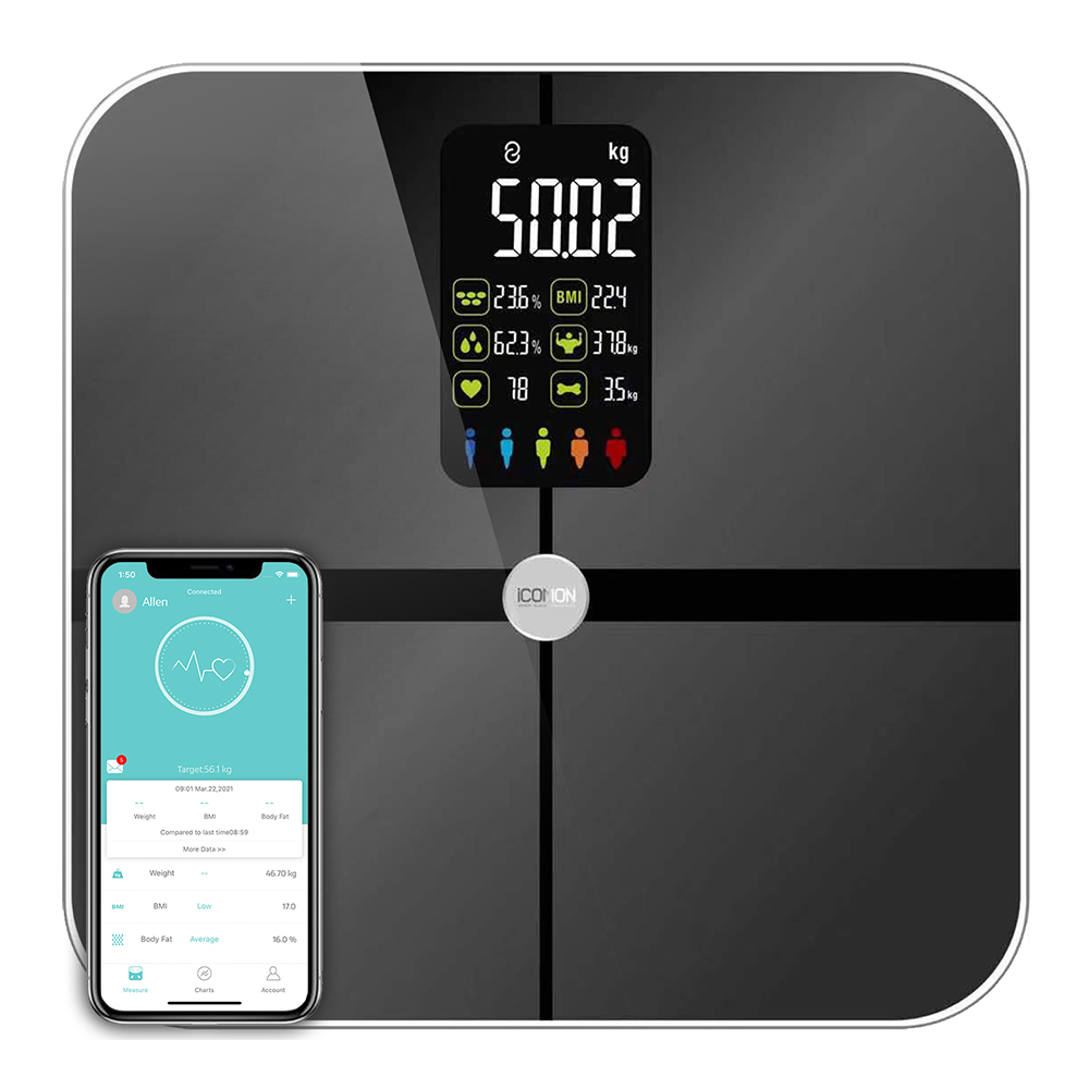 Digital Bluetooth Bathroom Sca - مراجعة Digital Body Weight Scale وسعره