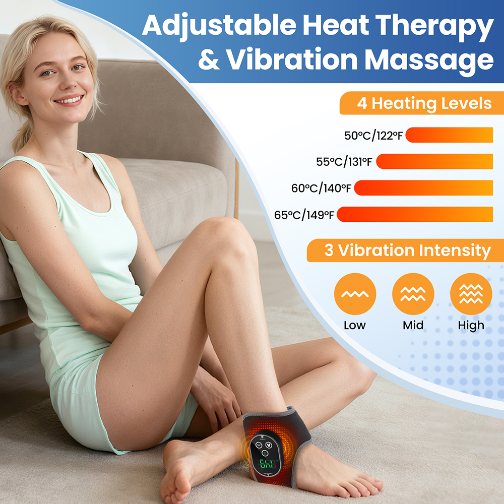 Electric Ankle Heated Vibratio - مراجعة Ankle Brace Support وسعره