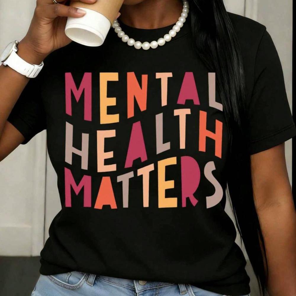 Mental Health Matters Colorful - مراجعة Health Wellness Mental Health وسعره