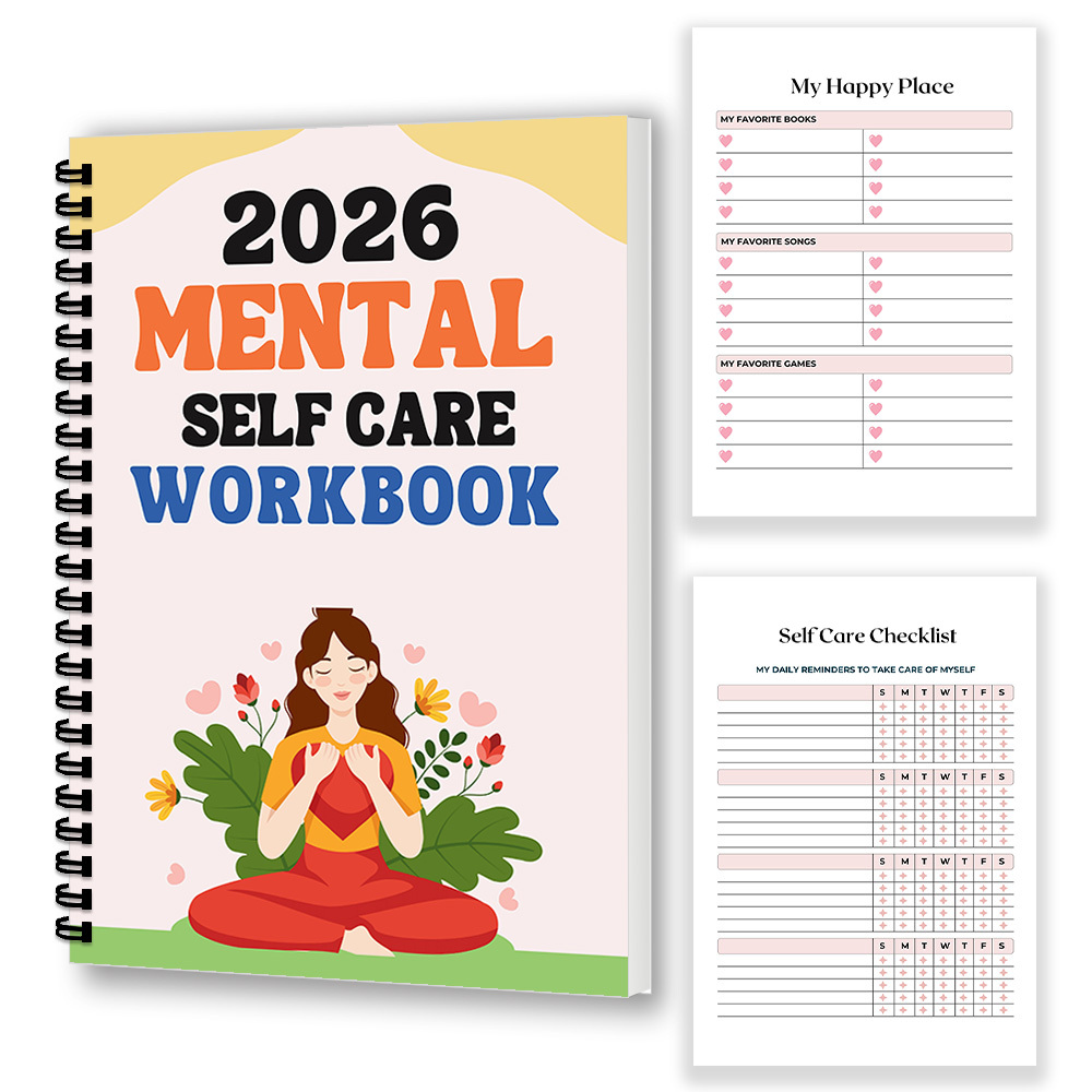 1PC 2026 Mindful Mental Self-C - مراجعة Health Wellness Mental Health وسعره