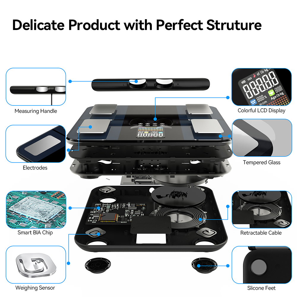 Smart Digital Body Composition - مراجعة Digital Body Weight Scale وسعره
