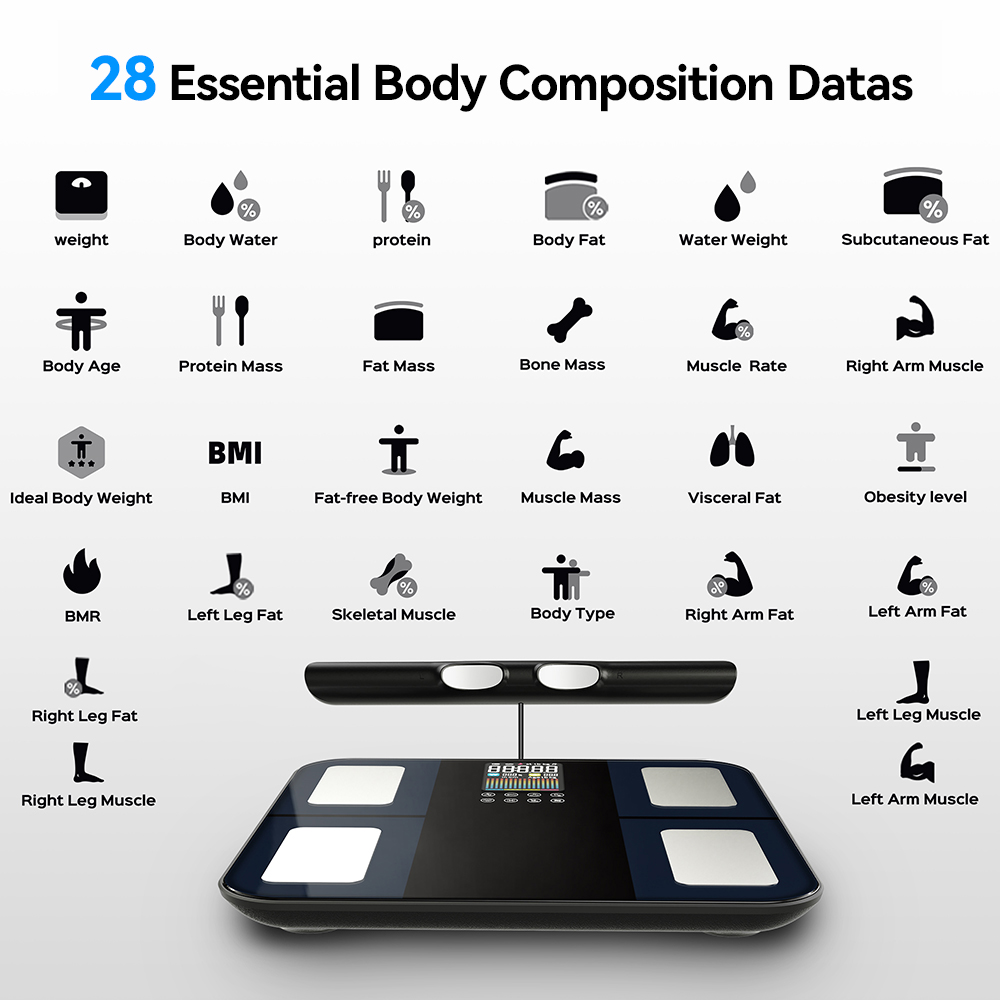 Smart Digital Body Composition - مراجعة Digital Body Weight Scale وسعره