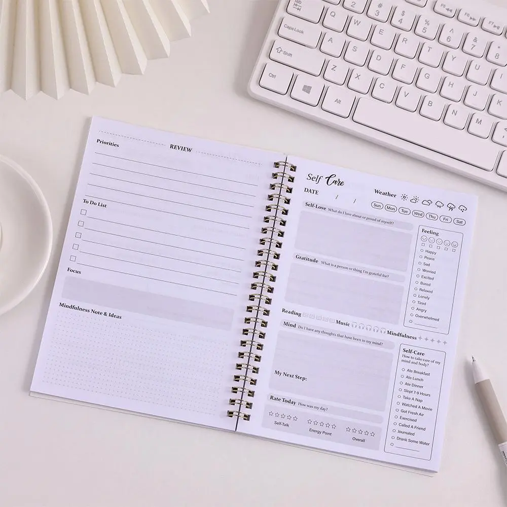 Daily Self-Care Journal, 5-Min - مراجعة Health Wellness Mental Health وسعره