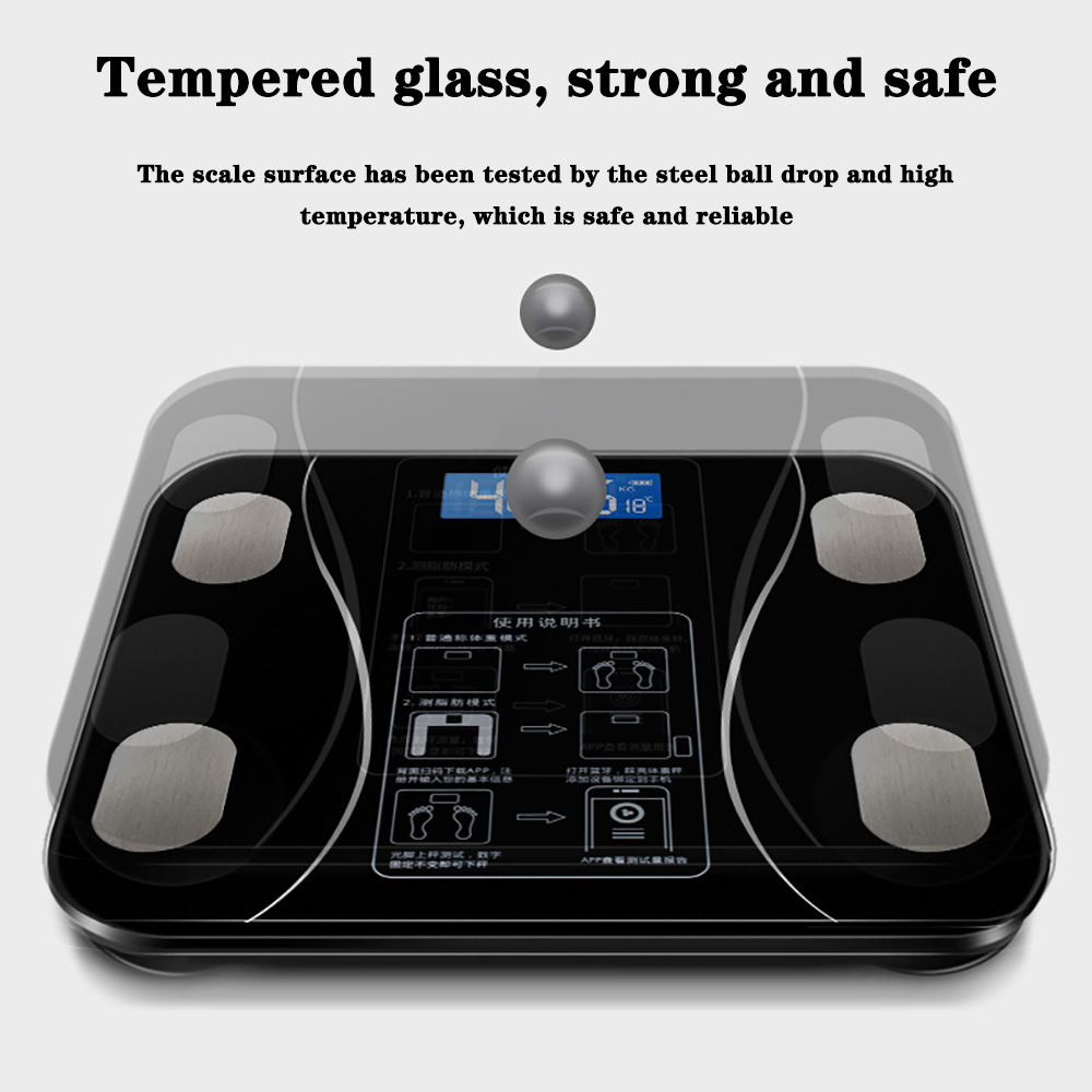 Body Fat Scale Smart Wireless  - مراجعة Digital Body Weight Scale وسعره