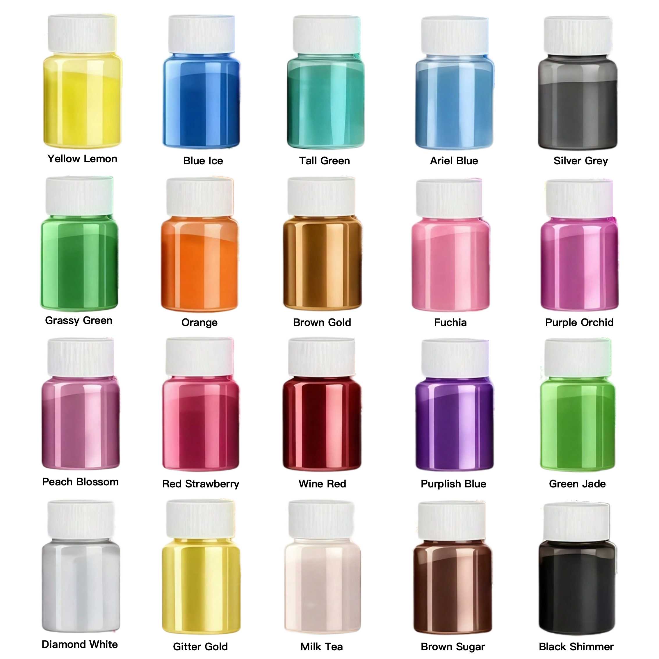 20 Colors 20ml Pack Epoxy Resi - مراجعة Bath Salts Magnesium وسعره