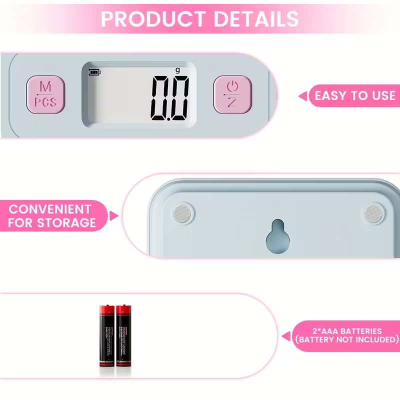 Kitchen Scale with Lcd Display - مراجعة Digital Body Weight Scale وسعره